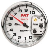 Autometer Pro-Cycle Gauge Tach 5in 10K Rpm Shift- Lite 2&4 Cylinder White Fat Tach thumbnail 7