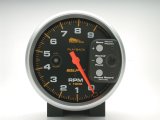 Autometer Pro-Cycle Gauge Tach 5in 9K Rpm Pedestal W/ Rpm Playback Black thumbnail 1