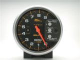 Autometer Pro-Cycle Gauge Tach 5in 9K Rpm Pedestal W/ Rpm Playback Black thumbnail 3
