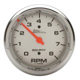 Autometer Pro-Cycle Gauge Tach 3 3/4in 8K Rpm 2&4 Cylinder Silver thumbnail 2