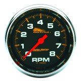 Autometer Pro-Cycle Gauge Tach 2 5/8in 8K Rpm 2&4 Cylinder Black thumbnail 2