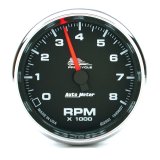 Autometer Pro-Cycle Gauge Tach 2 5/8in 8K Rpm 2&4 Cylinder Black thumbnail 5
