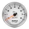 Autometer Pro-Cycle Gauge Tach 2 5/8in 8K Rpm 2&4 Cylinder White thumbnail 6