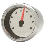 Autometer Pro-Cycle Gauge Tach 2-5/8in 8K Rpm 2&4 Cylinder Chrome thumbnail 2