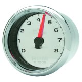 Autometer Pro-Cycle Gauge Tach 2-5/8in 8K Rpm 2&4 Cylinder Chrome thumbnail 4