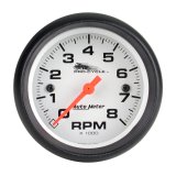 Autometer Pro-Cycle Gauge Tach 2 5/8in 8K Rpm 2&4 Cylinder White thumbnail 5