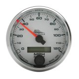 Autometer Pro-Cycle Gauge Speedo 2 5/8in 120 Mph Elec White thumbnail 2