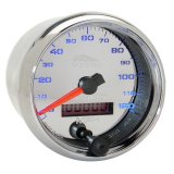 Autometer Pro-Cycle Gauge Speedo 2 5/8in 120 Mph Elec Chrome thumbnail 3