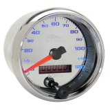 Autometer Pro-Cycle Gauge Speedo 2 5/8in 120 Mph Elec Chrome thumbnail 5
