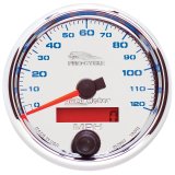 Autometer Pro-Cycle Gauge Speedo 2 5/8in 120 Mph Elec Chrome thumbnail 7