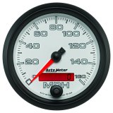 Autometer Pro-Cycle Gauge Speedometer 3 3/8in 160Mph Elec. Programmable White thumbnail 4