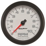Autometer Pro-Cycle Gauge Tachometer 3 3/8in 10K Rpm White thumbnail 2
