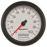 Autometer Pro-Cycle Gauge Tachometer 3 3/8in 10K Rpm White thumbnail 3