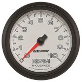 Autometer Pro-Cycle Gauge Tachometer 3 3/8in 10K Rpm White thumbnail 4