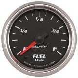 Autometer Pro-Cycle Gauge Fuel Level 2 1/16in 0-280 Programmable Black thumbnail 1