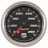 Autometer Pro-Cycle Gauge Oil Temp 2 1/16in 140-280f Digital Stepper Mo thumbnail 1