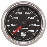 Autometer Pro-Cycle Gauge Oil Temp 2 1/16in 140-280f Digital Stepper Mo thumbnail 2