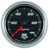 Autometer Pro-Cycle Gauge Oil Pressure 2 1/16in 100psi Digital Stepper Motor Black thumbnail 5