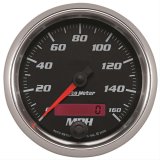 Autometer Pro-Cycle Gauge Speedometer 3 3/8in 160Mph Elec. Programmable Black thumbnail 2