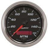 Autometer Pro-Cycle Gauge Speedometer 3 3/8in 160Mph Elec. Programmable Black thumbnail 3