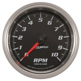 Autometer Pro-Cycle Gauge Tachometer 3 3/8in 10K Rpm Black thumbnail 4