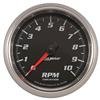 Autometer Pro-Cycle Gauge Tachometer 3 3/8in 10K Rpm Black thumbnail 7