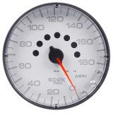Autometer Spek-Pro Gauge Speedometer 5in 180 Mph Elec. Programmable White/Black thumbnail 7
