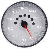 Autometer Spek-Pro Gauge Speedometer 5in 180 Mph Elec. Programmable White/Black thumbnail 8