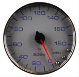 Autometer Spek-Pro Gauge Speedometer 5in 180 Mph Elec. Programmable Silver/Chrome thumbnail 2