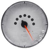 Autometer Spek-Pro Gauge Speedometer 5in 180 Mph Elec. Programmable Silver/Chrome thumbnail 8