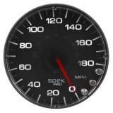 Autometer Spek-Pro Gauge Speedometer 5in 180 Mph Elec. Programmable Black/Black thumbnail 9