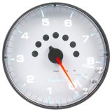 Autometer Spek-Pro Gauge Tachometer 5in 8K Rpm W/Shift Light & Peak Mem White/Black thumbnail 9