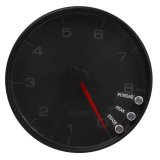 Autometer Spek-Pro Gauge Tachometer 5in 8K Rpm W/Shift Light & Peak Mem Black/Black thumbnail 4