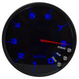 Autometer Spek-Pro Gauge Tachometer 5in 8K Rpm W/Shift Light & Peak Mem Black/Smoke/Black thumbnail 3