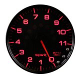 Autometer Spek-Pro Gauge Tachometer 5in 11K Rpm W/Shift Light & Peak Mem Black/Black thumbnail 9