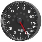 Autometer Spek-Pro Gauge Tachometer 5in 11K Rpm W/Shift Light & Peak Mem Black/Black thumbnail 1