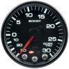 Autometer Spek-Pro Gauge Vac/Boost 2 1/16in 30Inhg-30psi Stepper Motor W/Peak & Warn Black/Black thumbnail 9