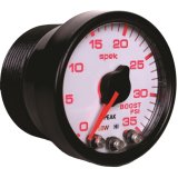 Autometer Spek-Pro Gauge Boost 2 1/16in 35psi Stepper Motor W/Peak & Warn White/Black thumbnail 9