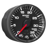 Autometer Spek-Pro Gauge Boost 2 1/16in 35psi Stepper Motor W/Peak & Warn Black/Black thumbnail 5