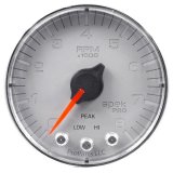 Autometer Spek-Pro Gauge Boost 2 1/16in 100psi Stepper Motor W/Peak & Warn Slvr/Chrm thumbnail 8