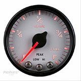 Autometer Spek-Pro Gauge Fuel Level 2 1/16in 0-270 Programmable Wht/Blk thumbnail 1