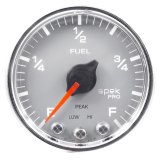 Autometer Spek-Pro Gauge Fuel Level 2 1/16in 0-270 Programmable Slvr/Chrm thumbnail 5