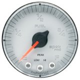 Autometer Spek-Pro Gauge Fuel Level 2 1/16in 0-270 Programmable Slvr/Chrm thumbnail 2
