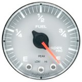 Autometer Spek-Pro Gauge Fuel Level 2 1/16in 0-270 Programmable Slvr/Chrm thumbnail 3