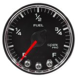 Autometer Spek-Pro Gauge Fuel Level 2 1/16in 0-270 Programmable Blk/Chrm thumbnail 4