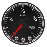 Autometer Spek-Pro Gauge Fuel Level 2 1/16in 0-270 Programmable Blk/Chrm thumbnail 6