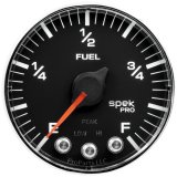 Autometer Spek-Pro Gauge Fuel Level 2 1/16in 0-270 Programmable Blk/Chrm thumbnail 2
