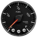 Autometer Spek-Pro Gauge Fuel Level 2 1/16in 0-270 Programmable Blk/Chrm thumbnail 4