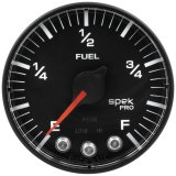 Autometer Spek-Pro Gauge Fuel Level 2 1/16in 0-270 Programmable Blk/Blk thumbnail 9