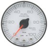 Autometer Spek-Pro Gauge Fuel Press 2 1/16in 100psi Stepper Motor W/Peak & Warn Wht/Blk thumbnail 9